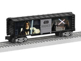 Lionel 2528260 STAR WARS Lightsaber Series Illuminated Boxcar LIMITED- Darth Vader v. Obi-Wan Kenobi O SCALE NEW