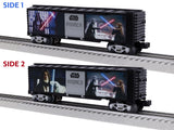Lionel 2528260 STAR WARS Lightsaber Series Illuminated Boxcar LIMITED- Darth Vader v. Obi-Wan Kenobi O SCALE NEW
