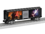 Lionel 2528270 STAR WARS Lightsaber Series Illuminated Boxcar - Kylo Ren v. Rey limited O SCALE NEW