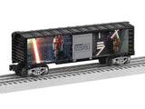 Lionel 2528280 STAR WARS Lightsaber Series Illuminated Boxcar - Darth Maul v. Qui-Gon Jinn limited O SCALE NEW