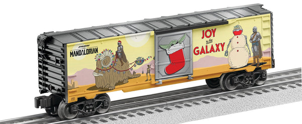 Lionel 2528290 STAR WARS THE MANDALORIAN Grogu Christmas Boxcar limited O SCALE NEW