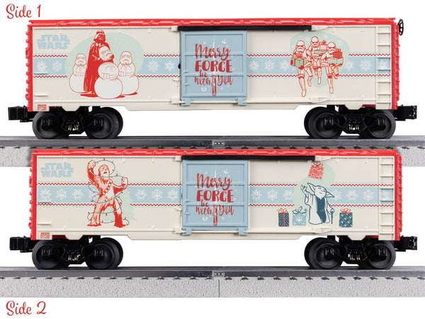 Lionel 2528300 STAR WARS Christmas Boxcar limited O SCALE NEW