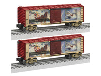Lionel 2528410 Thomas Kinkade - Disney Mickey & Minnie Evening Sleigh Ride limited Boxcar O SCALE NEW