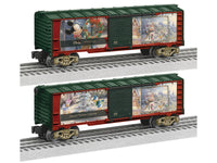 Lionel 2528420 Thomas Kinkade - Disney Mickey's Victorian Christmas Boxcar limited O SCALE NEW