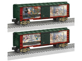 Lionel 2528420 Thomas Kinkade - Disney Mickey's Victorian Christmas Boxcar limited O SCALE NEW