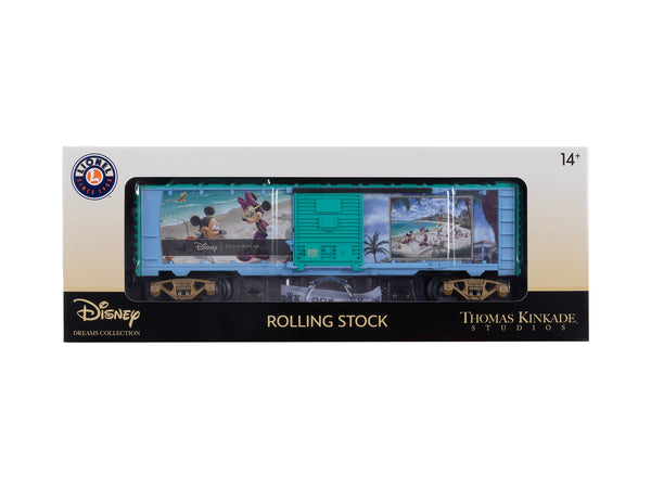 Lionel 2528430 Thomas Kinkade - Disney Mickey and Minnie In Florida Boxcar limited O SCALE NEW