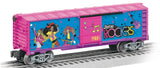 Lionel 2528460 BARBIE 1980s Boxcar limited O SCALE NEW