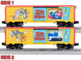 Lionel 2528530 Tom and Jerry Illuminated Cartoon Boxcar limited O SCALE NEW