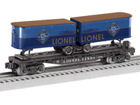 Lionel 2528650 Lionel 125th Flatcar with Piggyback Trailers O SCALE NEW