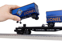 Lionel 2528650 Lionel 125th Flatcar with Piggyback Trailers O SCALE NEW