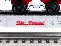 Lionel 2528680 Winter Wonderland Flatcar with Piggyback Trailers limited O SCALE NEW