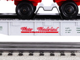 Lionel 2528680 Winter Wonderland Flatcar with Piggyback Trailers limited O SCALE NEW