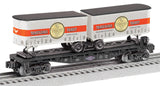 Lionel 2528700 Whispering Rails Halloween Flatcar with Transylvania Piggyback Trailers Limited O SCALE NEW