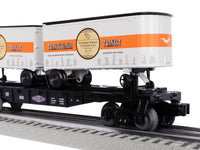 Lionel 2528700 Whispering Rails Flatcar with Transylvania Transit Undertaker Coffin Co. Piggyback Trailers limited O SCALE NEW
