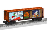 Lionel 2528800 PEANUTS "It's The Great Pumpkin Charlie Brown" Illuminated TV Boxcar Halloween limited O SCALE NEW