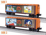 Lionel 2528800 PEANUTS "It's The Great Pumpkin Charlie Brown" Illuminated TV Boxcar Halloween limited O SCALE NEW