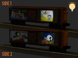 Lionel 2528800 PEANUTS "It's The Great Pumpkin Charlie Brown" Illuminated TV Boxcar Halloween limited O SCALE NEW
