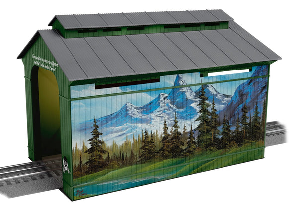 Lionel 2529080 Bob Ross Covered Bridge limited O SCALE NEW
