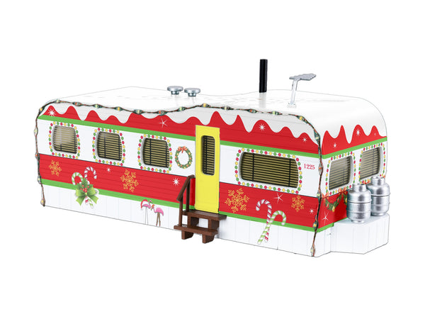Lionel 2529190 Christmas Trailer Home O SCALE NEW