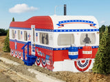 Lionel 2529220 Patriotic Trailer Home LIMITED O SCALE NEW