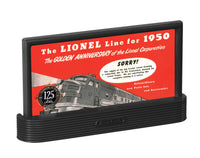 Lionel 2530050 LIONEL 125TH ANNIVERSARY BILLBOARD PACK O SCALE LIMITED NEW
