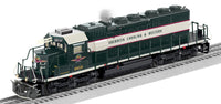 Lionel 2533392 ABERDEEN CAROLINA & WESTERN AC&W LEGACY SD40-2 #6918 O SCALE LIMITED NEW