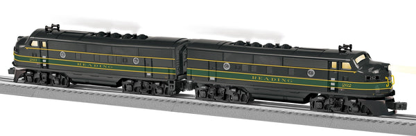 Lionel 2534080 Reading LionChief Plus 2.0 F3 AA and 2534089 F3B (Set of 2) limited O Scale NEW