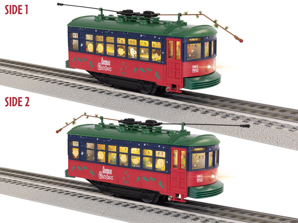 Lionel 2535170 Peanuts Christmas Trolley limited O SCALE NEW