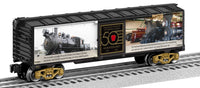 Lionel 2538040 RAILROAD MUSEUM OF PENNSYLVANIA 50TH ANNIVERSARY BOXCAR O SCALE LIMITED NEW