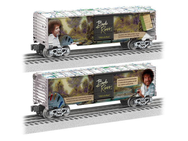 Lionel 2538080 BOB ROSS "A WALK IN THE WOODS" BOXCAR O SCALE LIMITED NEW