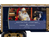 Lionel 2538090 "Santa's Final Touch" Thomas Kinkade A Lionel Legacy Boxcar limited O SCALE NEW