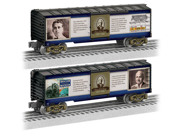 Lionel 2538110 Joshua Lionel Cowen Notable American Boxcar limited O SCALE NEW