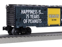 Lionel 2538350 PEANUTS 75TH ANNIVERSARY BOXCAR O SCALE limited NEW