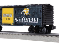 Lionel 2538350 PEANUTS 75TH ANNIVERSARY BOXCAR O SCALE limited NEW