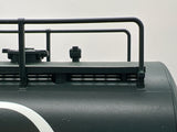 MTH Premier 20-96232 Quaker State 20K Gallon 4-Compartment Tank Car No. 183. O SCALE Used AS IS  Broken piece