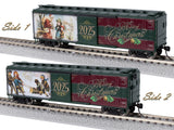 Lionel 2554170 HO Christmas Boxcar LIMITED O SCALE NEW
