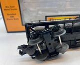 MTH Railking 30-7362 Texaco 3-Dome Tank Car - Silver O SCALE Like New