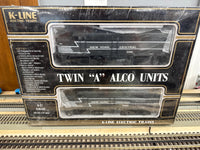 K-Line K21141 New York Central NYC Two Powered A Units O SCALE NEW