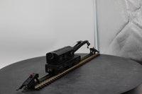 Lionel Postwar 6460  BUCYRUS ERIE CRANE CAR No. 6460 O SCALE Used Excellent Damaged Box