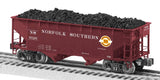 Lionel 2226060 Norfolk Southern NS Die-cast AAR 2-Bay Hopper 2-Pack O SCALE NEW