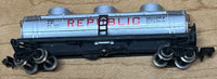 Bachmann 6214-200 Republic Three Dome Tank Car N SCALE Like New