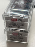 Micro Trains 73040 73010 ATSF Santa Fe Set of 2 freight cars N scale  Like New