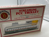 Bachmann 41-629-c2 Streamline PCC Trolley Chicago Transit Authority HO Scale Like New