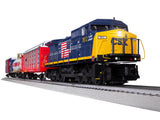 Lionel 2623010 CSX Spirit of America  LionChief Dash 8 Locomotive #7812 Ready to Run Set limited O SCALE NEW