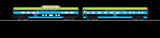 Lionel 2627230 Whispering Rails Halloween Aluminum 18" Passenger 4 Pack, 2627240 2 car passenger set, 2627250 StationSounds diner limited O SCALE NEW
