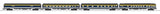 Lionel 2627290 Baltimore & Ohio B&O Aluminum 18" Passenger 4 Pack, 2627300 2 car passenger set, 2627310 StationSounds diner limited O SCALE NEW