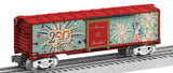 Lionel 2628040 America's 250th Fireworks Boxcar with Music and sound limited O SCALE NEW