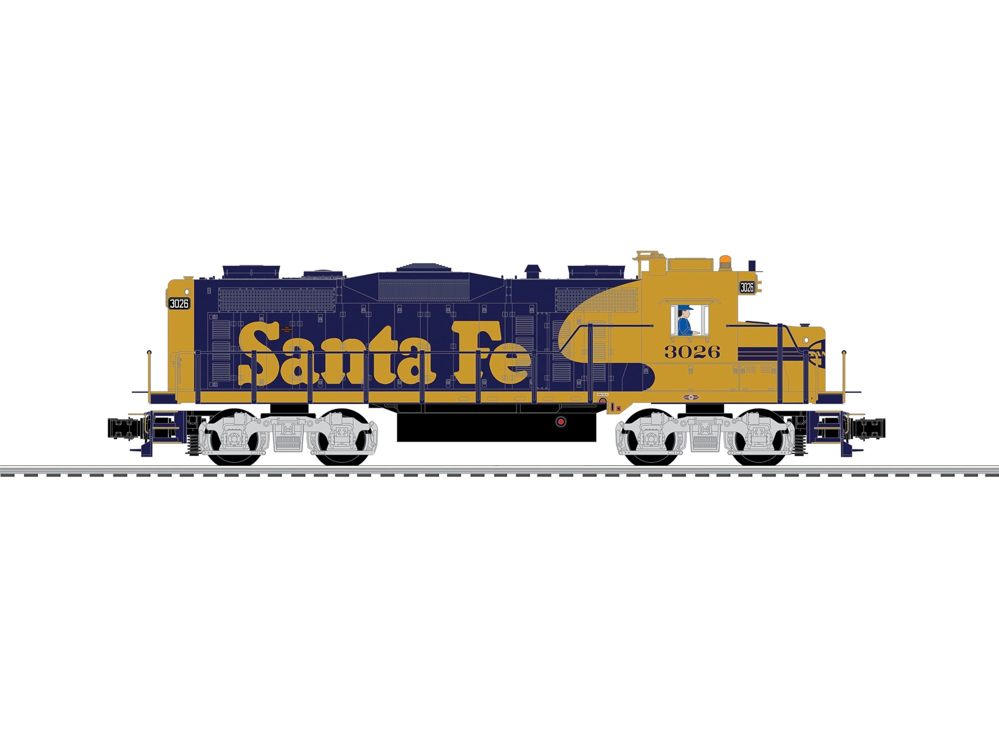 Atchison, Topeka, & Sante Fe Railroad - Order Toy Trains Online