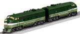 Lionel 2633220 Northern Pacific LEGACY F3AA #6501A, 2633228 LEGACY F3B #6501B, 2633229 SuperBass F3B #6502B, 2627050 North Coast Limited 21" 4 Pack, 2627060 North Coast Limited 21" 2 Pack, 2627070 StationSounds Diner LIMITED  NEW