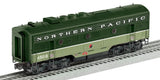Lionel 2633220 Northern Pacific LEGACY F3AA #6501A, 2633228 LEGACY F3B #6501B, 2633229 SuperBass F3B #6502B, 2627050 North Coast Limited 21" 4 Pack, 2627060 North Coast Limited 21" 2 Pack, 2627070 StationSounds Diner LIMITED  NEW